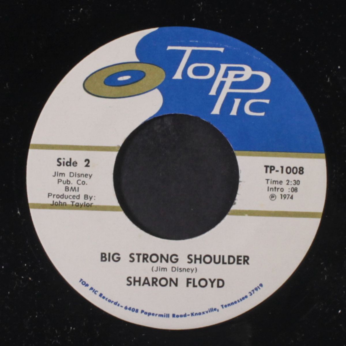 take me down the river / big strong shoulder by SHARON FLOYD