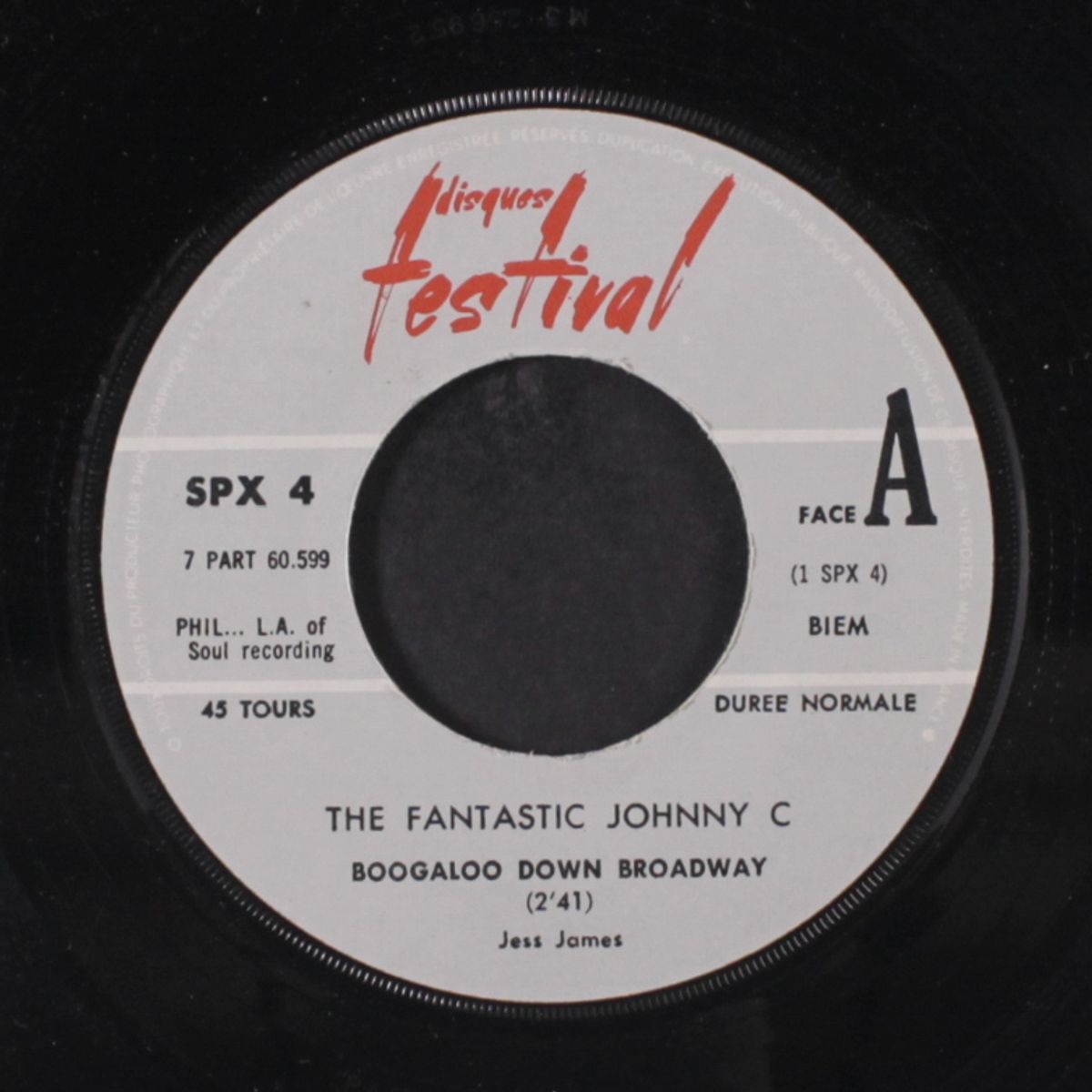 boogaloo down broadway / look what love can make you do by FANTASTIC JOHNNY C
