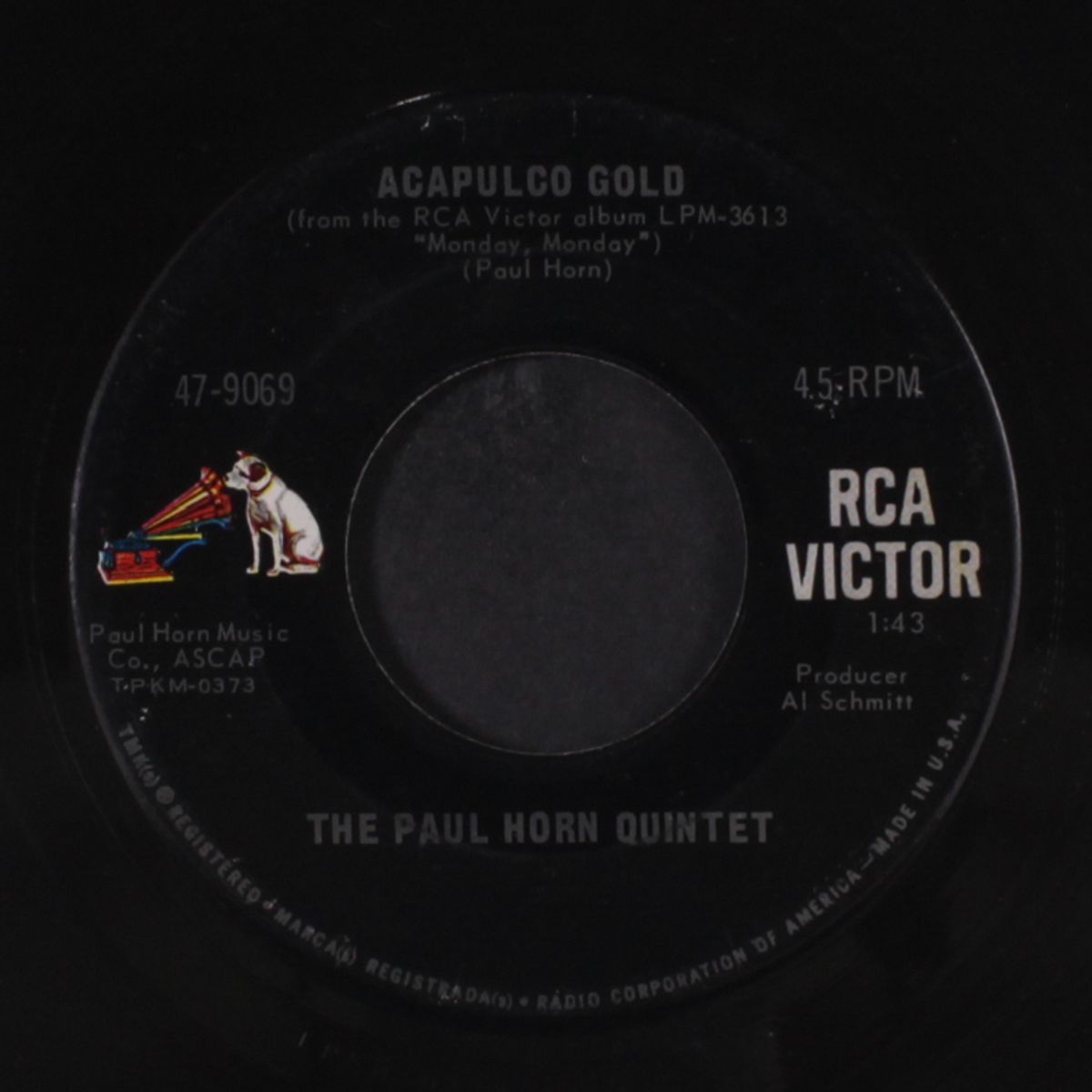 monday, monday / acapulco gold by PAUL HORN