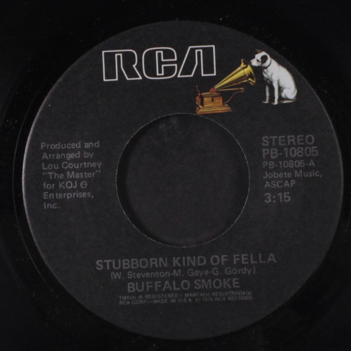stubborn kind of fella / don't stop the box by BUFFALO SMOKE
