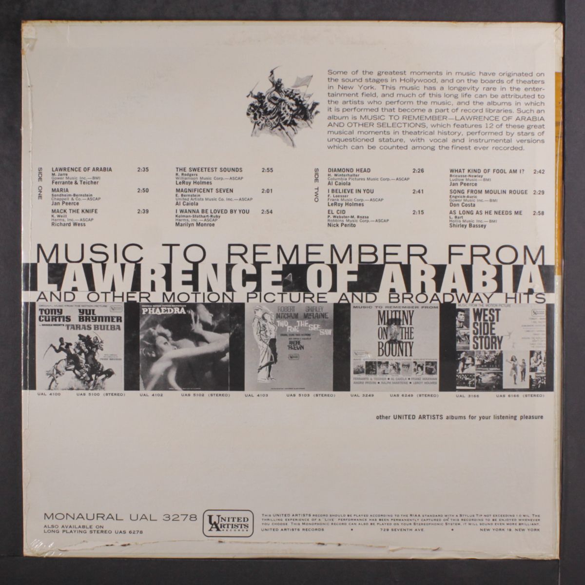 lawrence of arabia & other hits by SOUNDTRACK