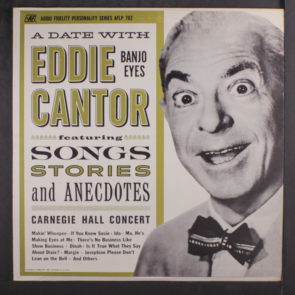 a date with by EDDIE CANTOR