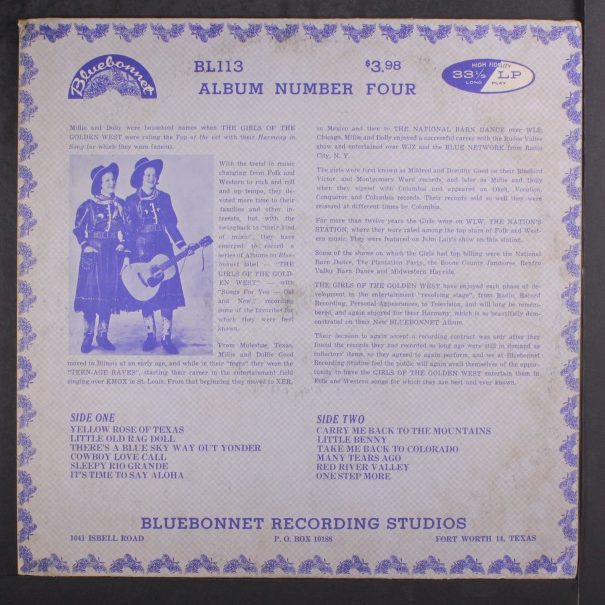 songs for you, old and new by GIRLS OF THE GOLDEN WEST