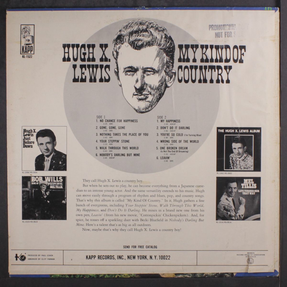 my kind of country by HUGH X. LEWIS