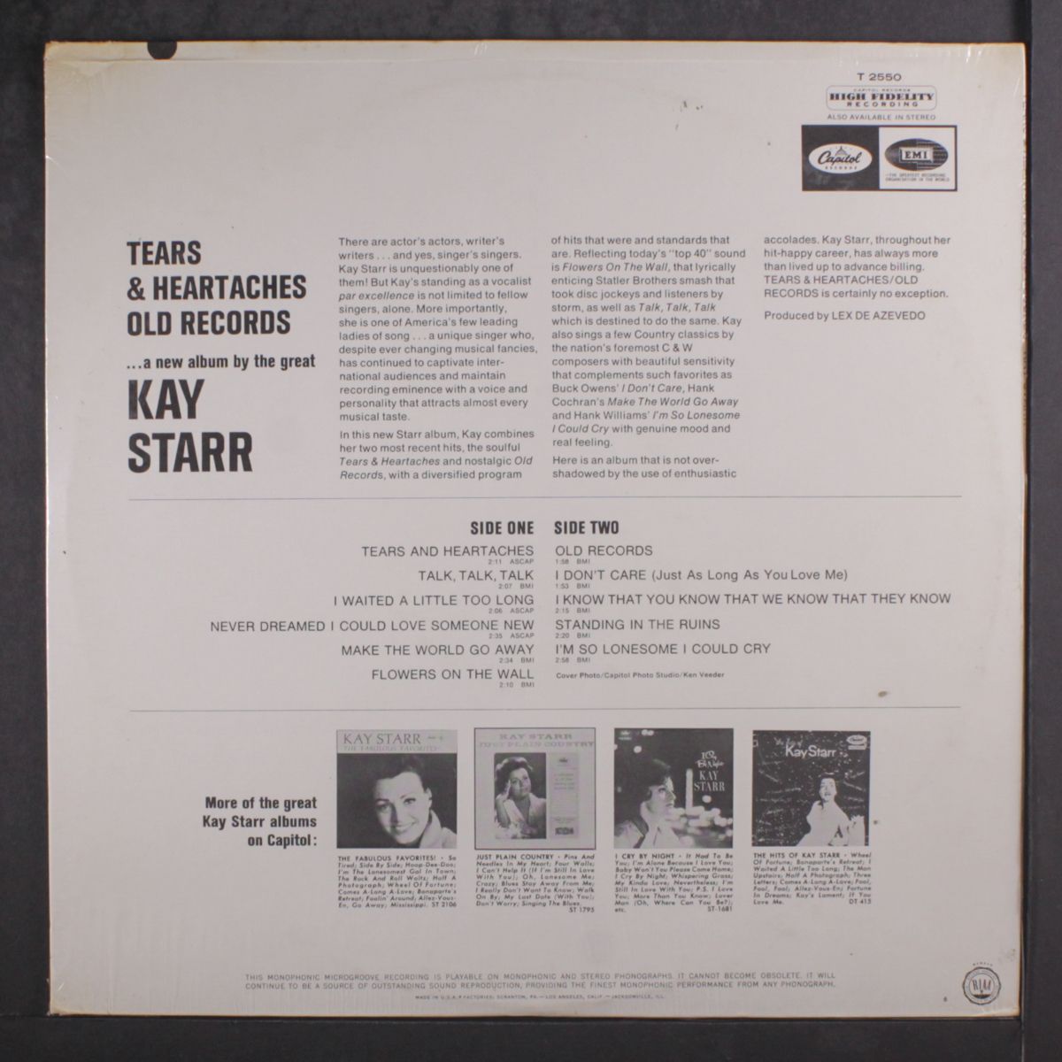 tears & heartaches / old records by KAY STARR