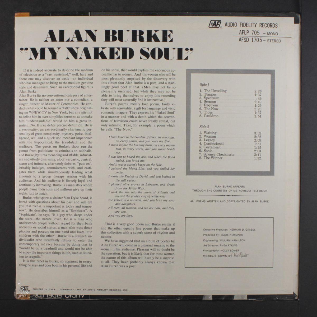 my naked soul by ALAN BURKE
