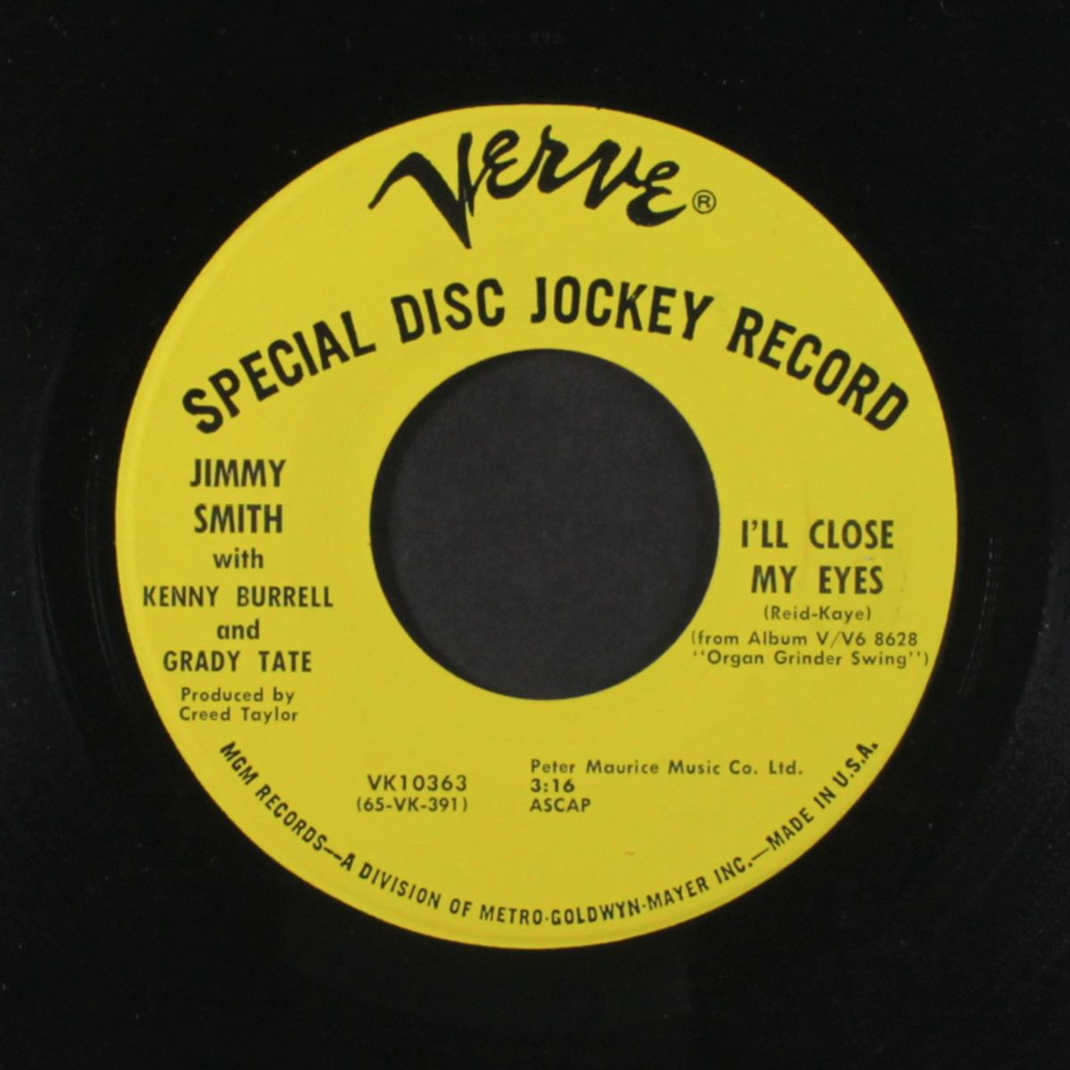 the organ grinder's swing by JIMMY SMITH