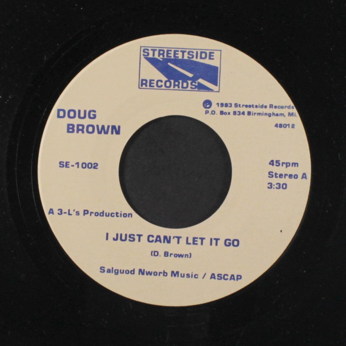 you are the only one / i just can't let it go by DOUG BROWN