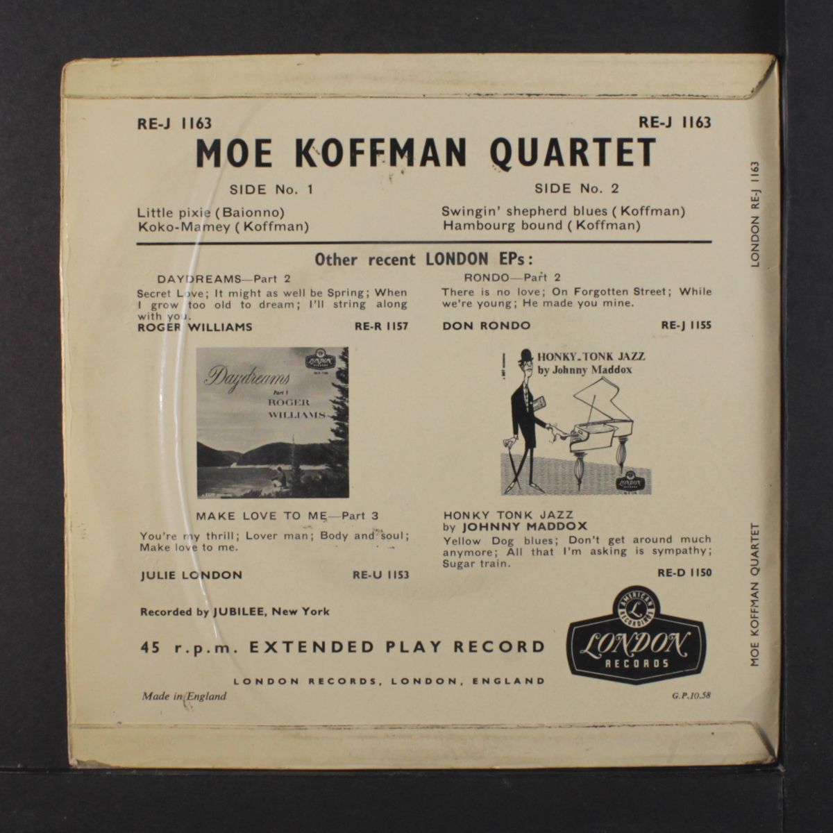 moe koffman quartet by MOE KOFFMAN