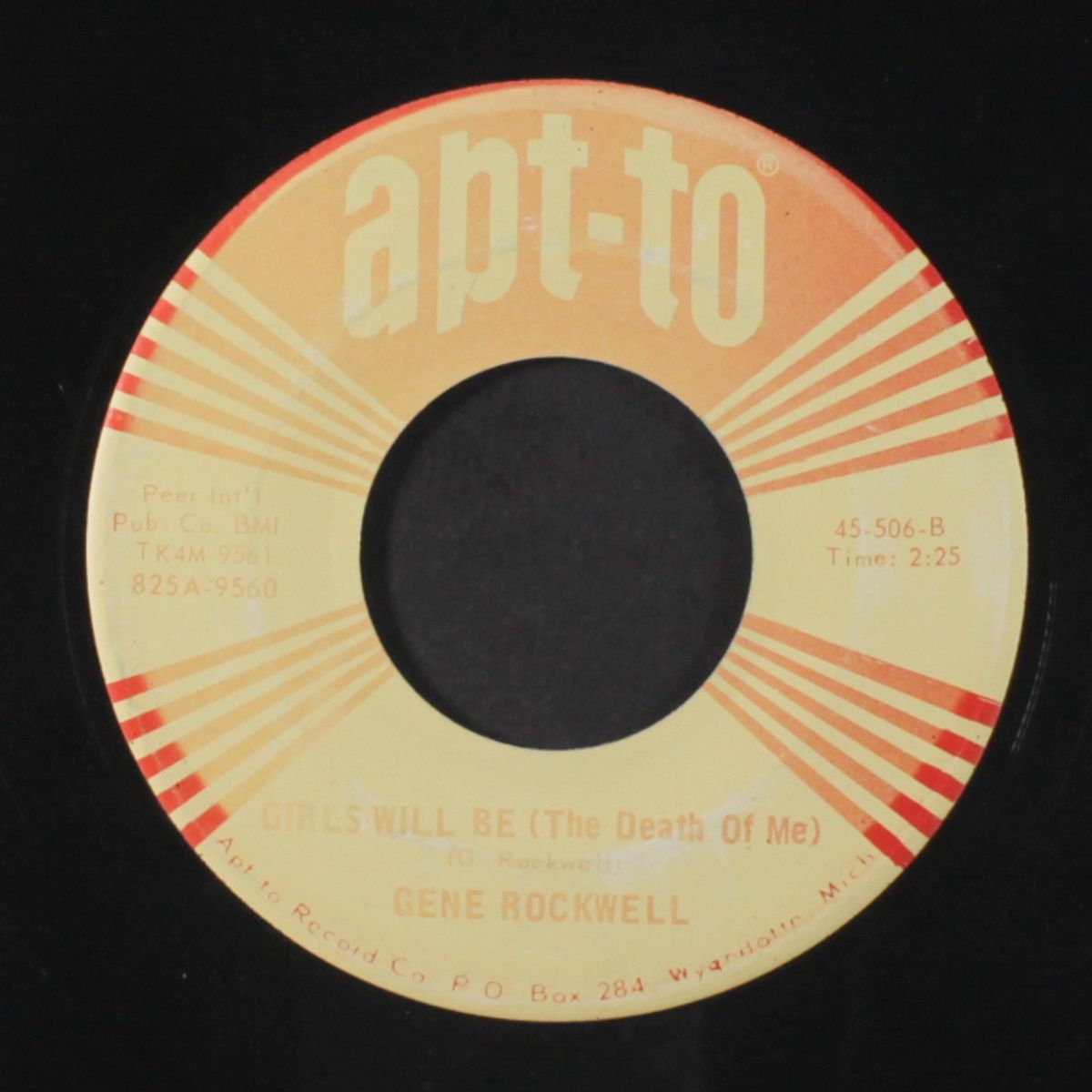 somewhere , somehow, someday / girls will be the death of me by GENE ROCKWELL