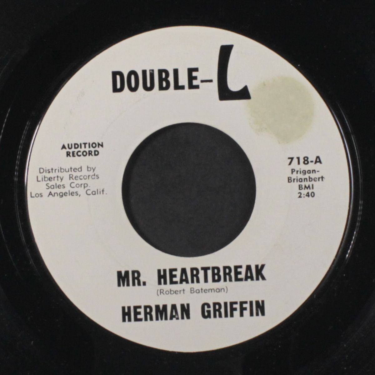 mr. heartbreak / never trust your girl-friend by HERMAN GRIFFIN