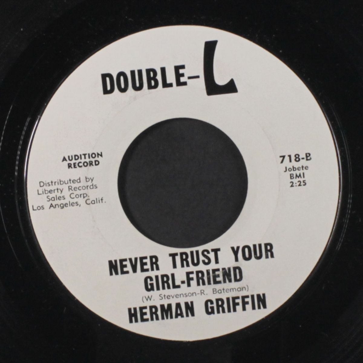 mr. heartbreak / never trust your girl-friend by HERMAN GRIFFIN