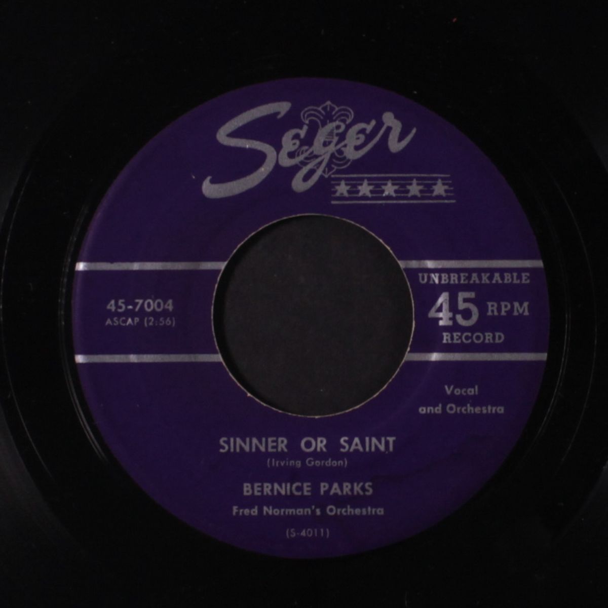 wild grapes / sinner not a saint by BERNICE PARKS