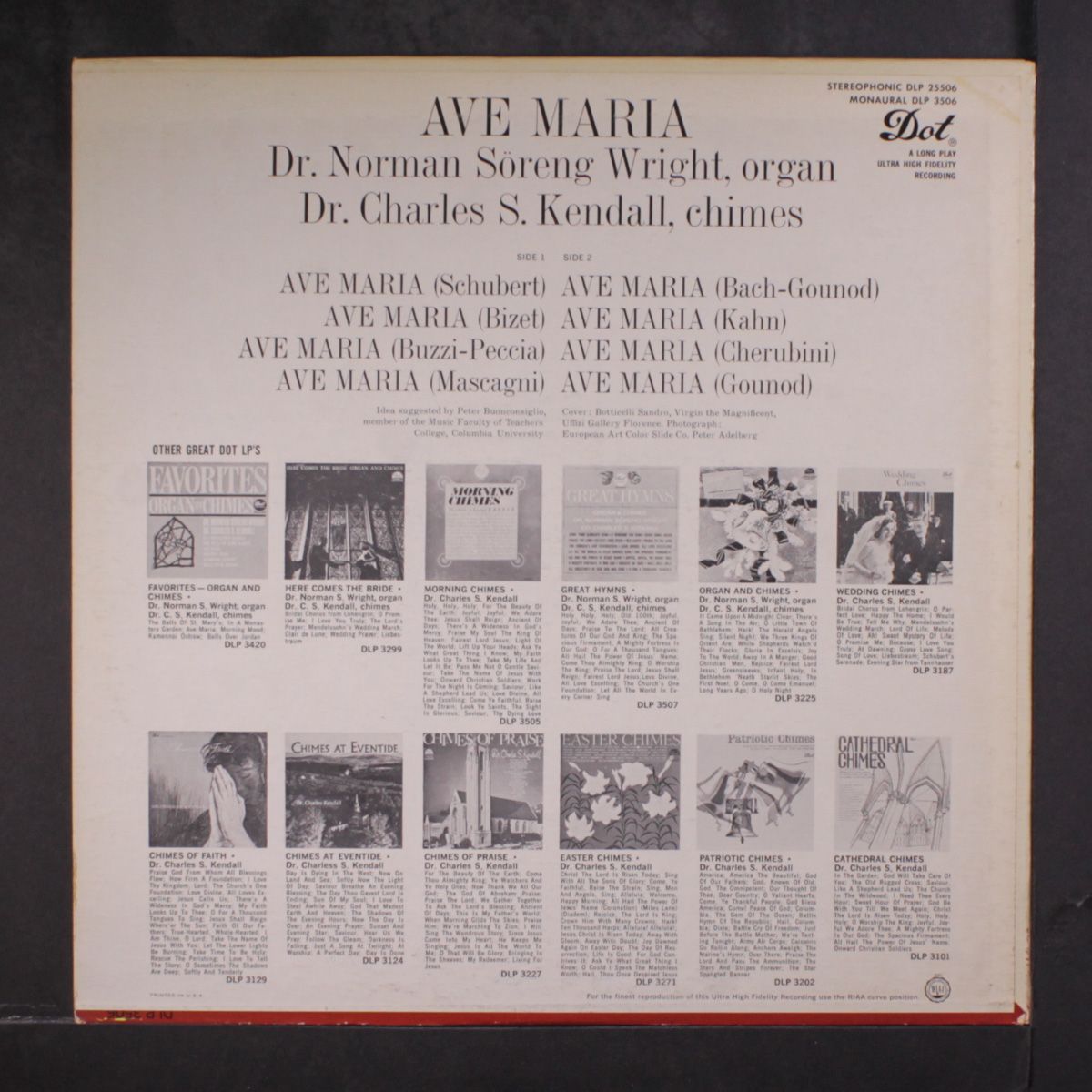 ave maria by DR. NORMAN S. WRIGHT & DR. CHARLES S. KENDALL