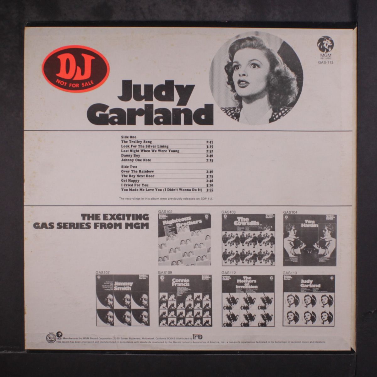 golden archive series by JUDY GARLAND