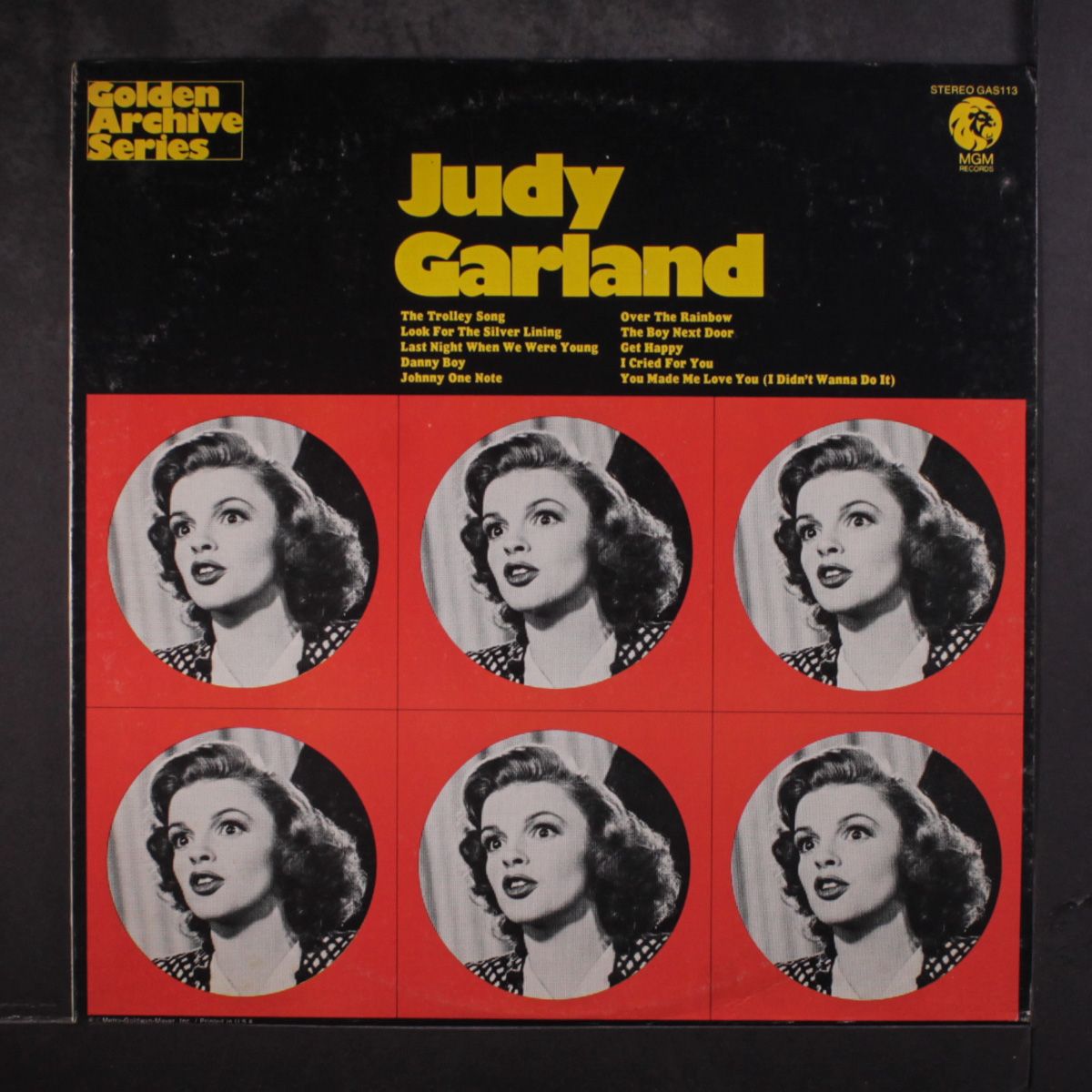 golden archive series by JUDY GARLAND