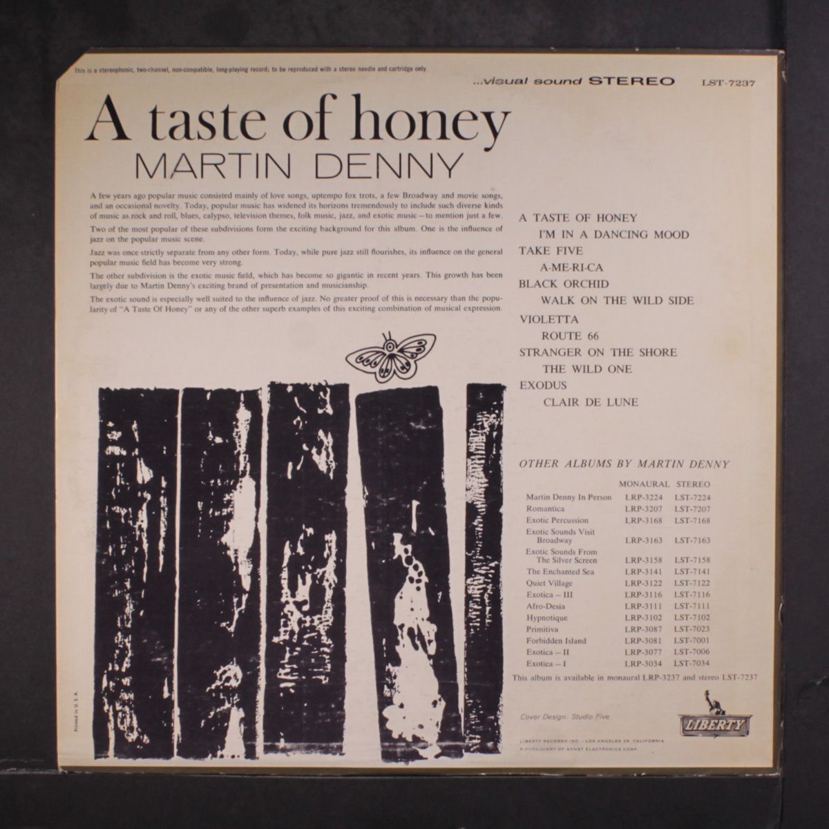 a taste of honey by MARTIN DENNY