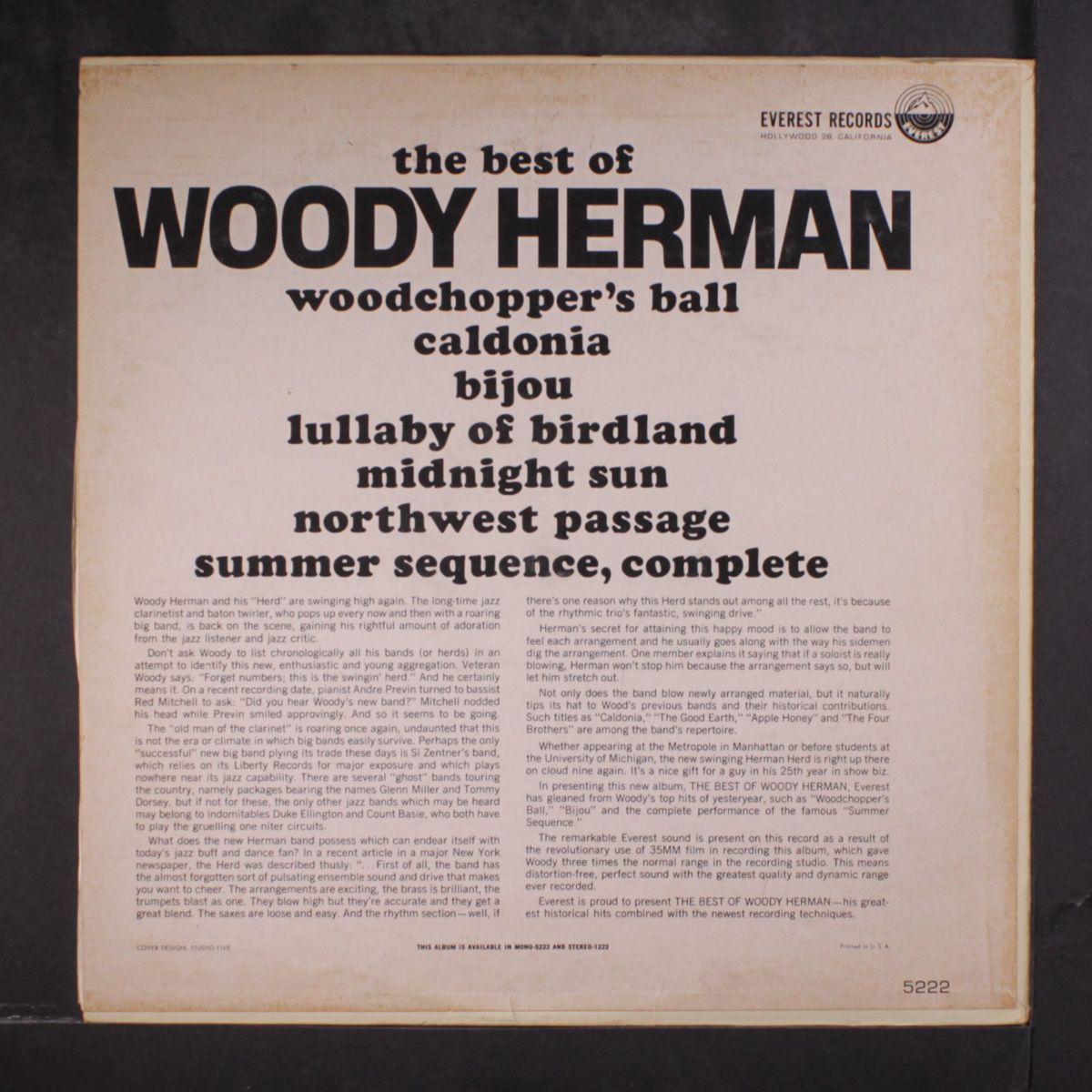 best of by WOODY HERMAN