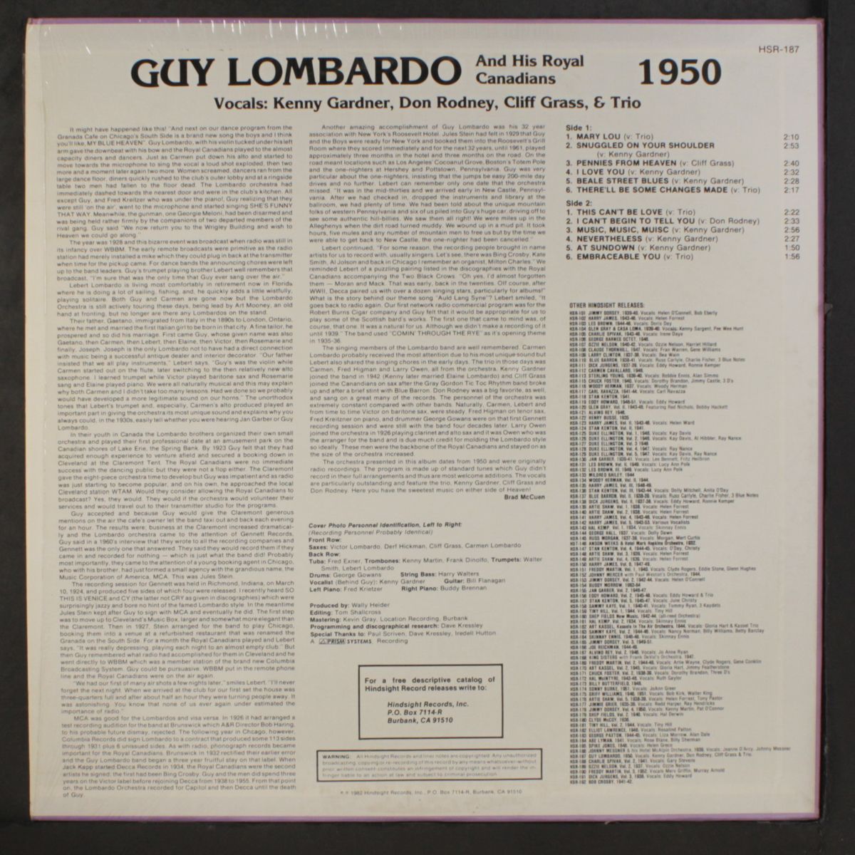 the uncollected by GUY LOMBARDO