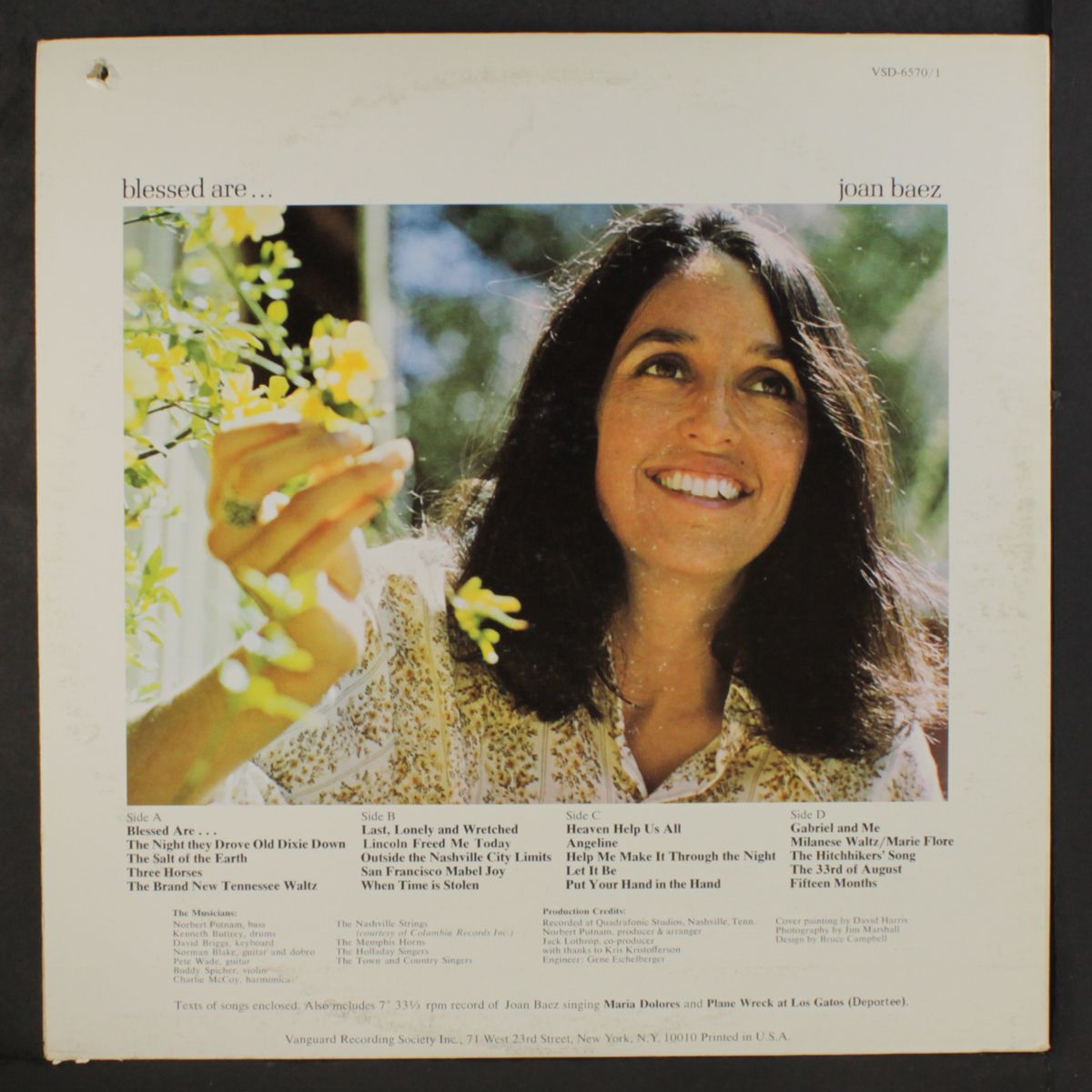 blessed are... by JOAN BAEZ