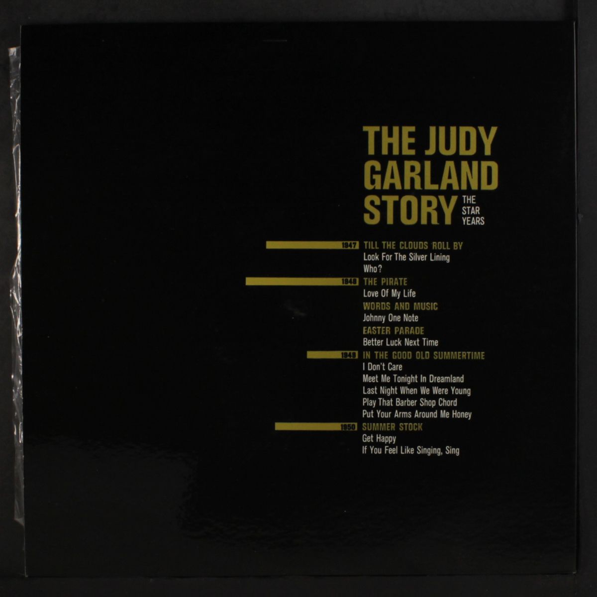 story, the star years! by JUDY GARLAND