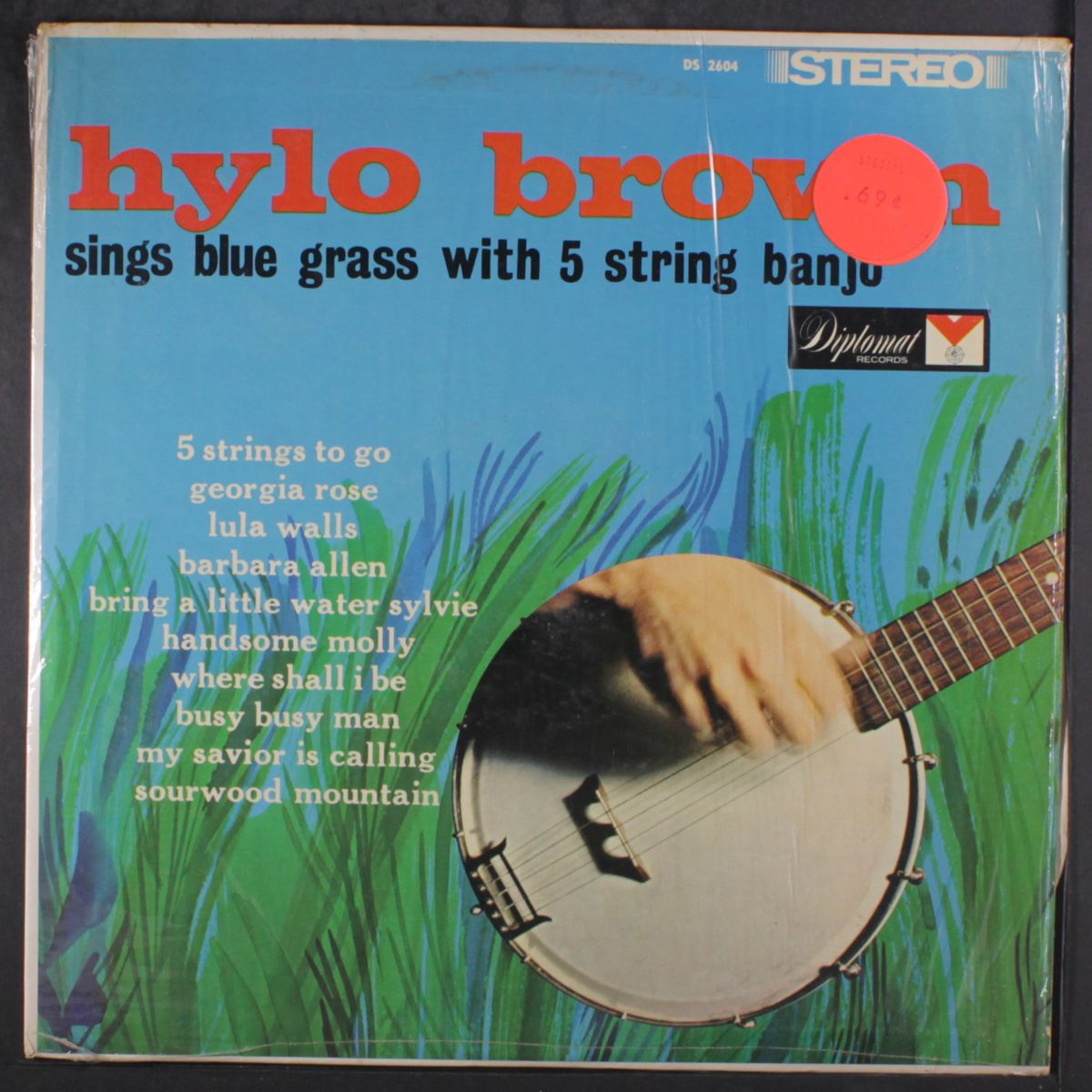 sings blue grass with 5 string banjo by HYLO BROWN