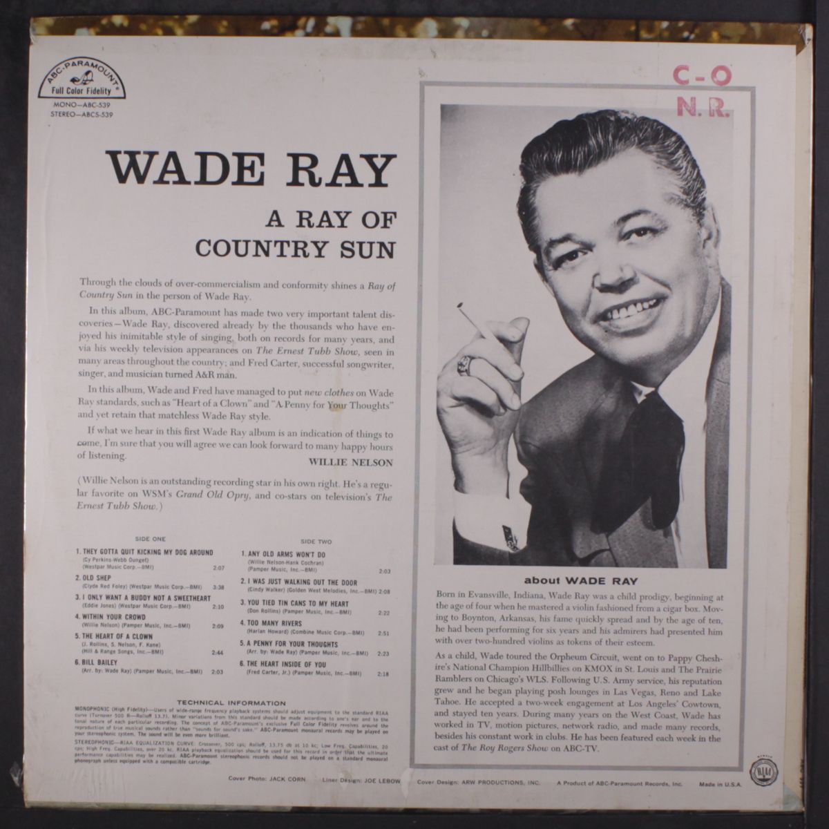 a ray of country sun by WADE RAY