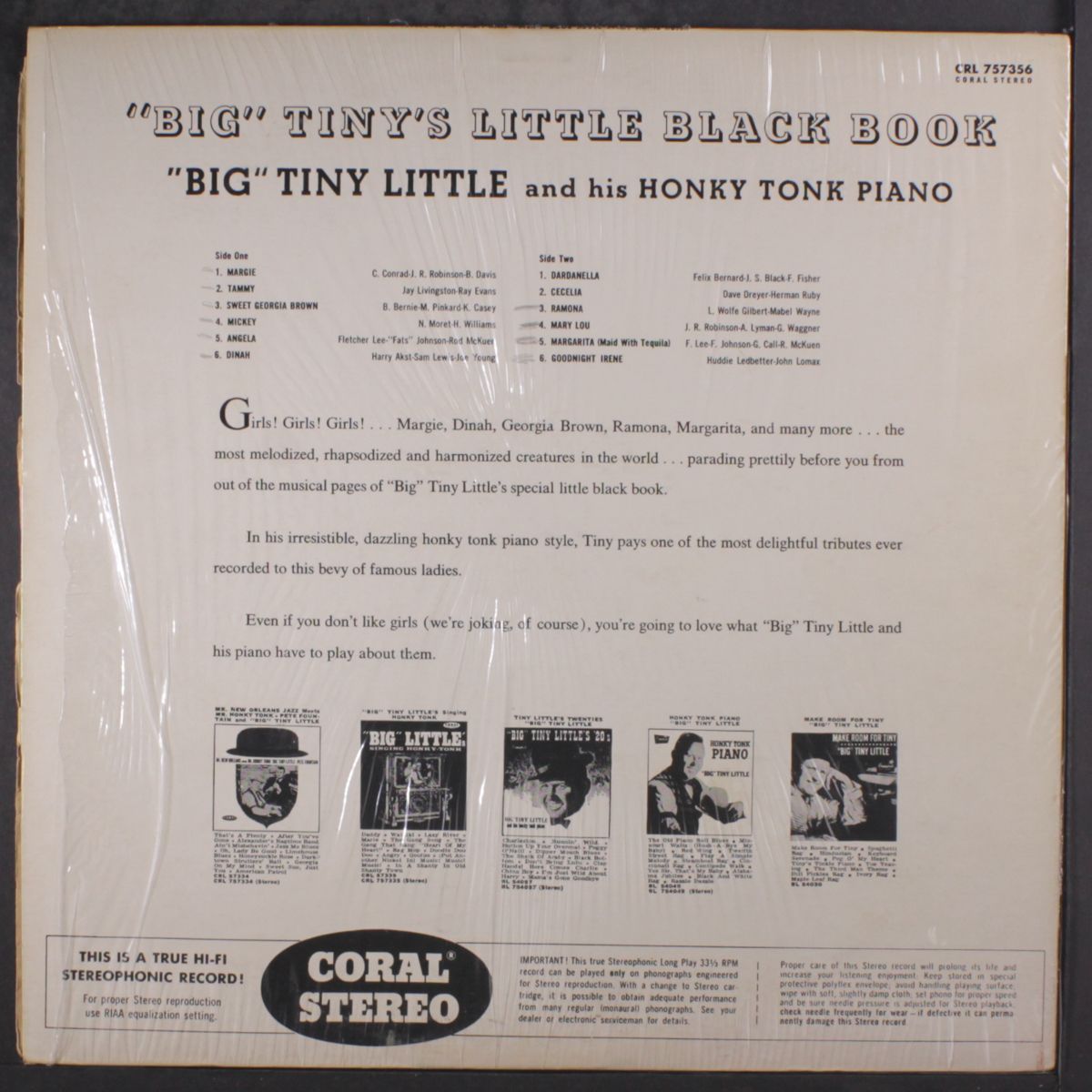 big tiny's little black book by BIG TINY LITTLE