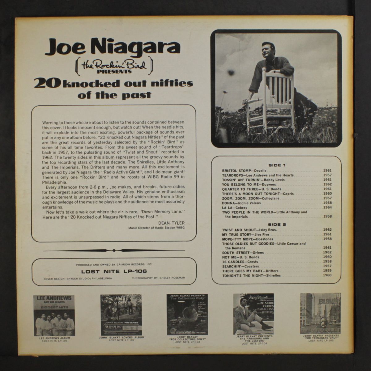 joe niagara presents 20 knocked out nifties of the past by VARIOUS