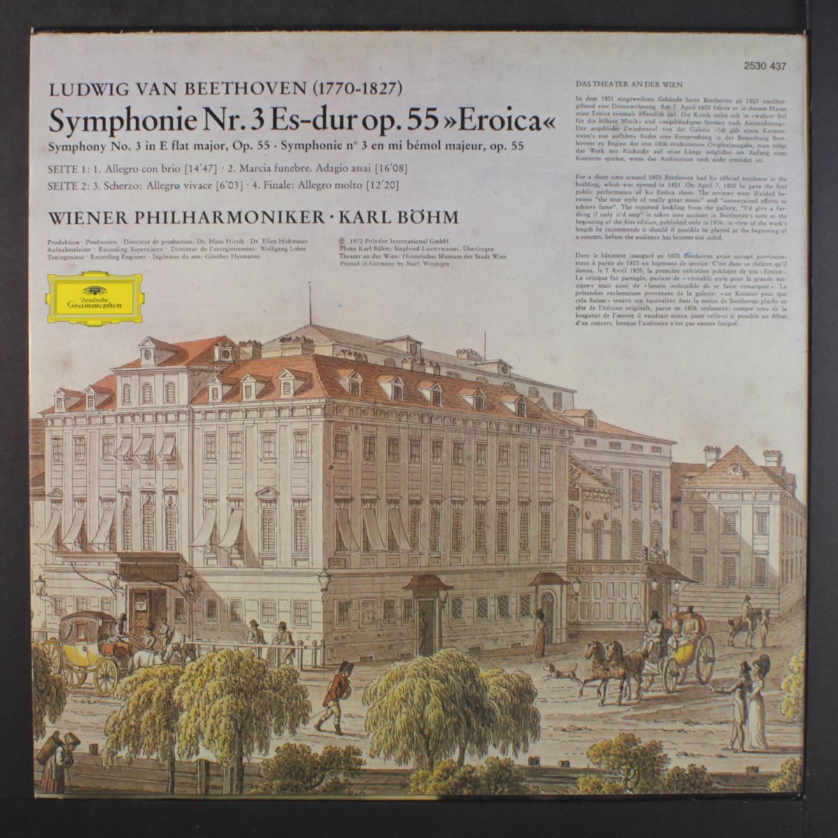 beethoven: symphonie nr. 3 eroica by KARL BOHM