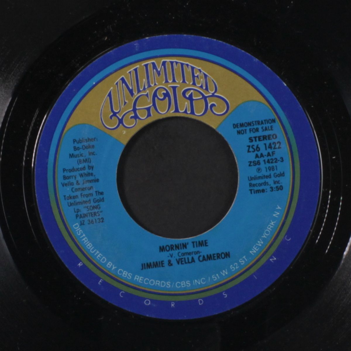 mornin' time / same by JIMMIE & VELLA CAMERON