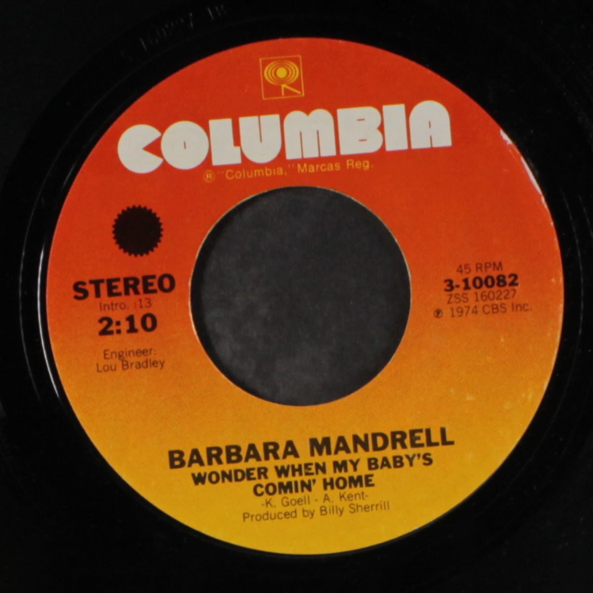 wonder when my baby's comin' home/mono by BARBARA MANDRELL
