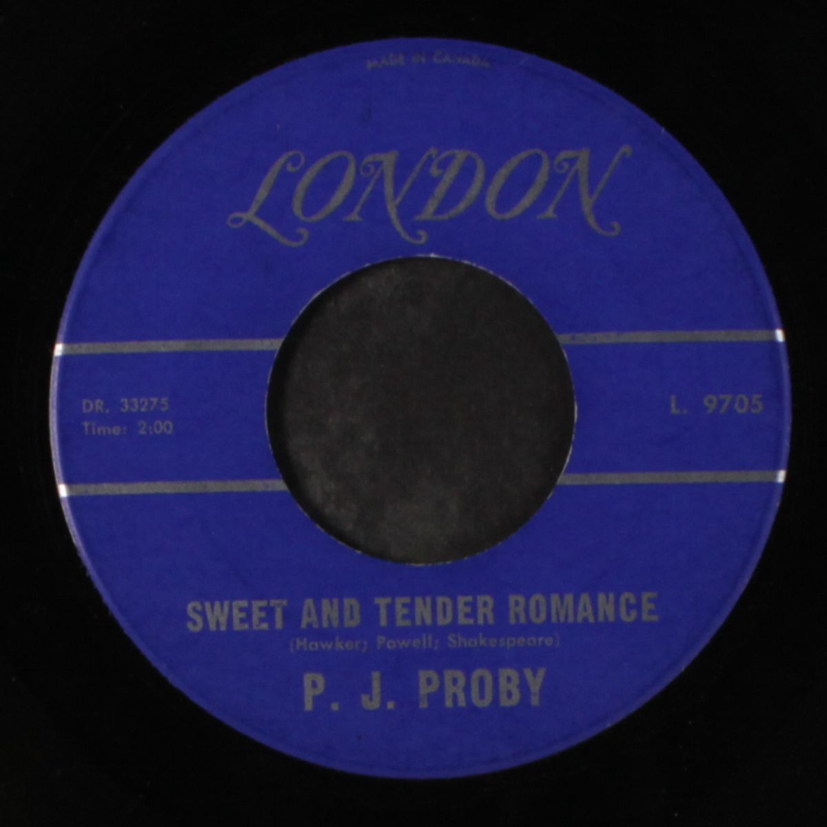 sweet & tender romance by P.J. PROBY