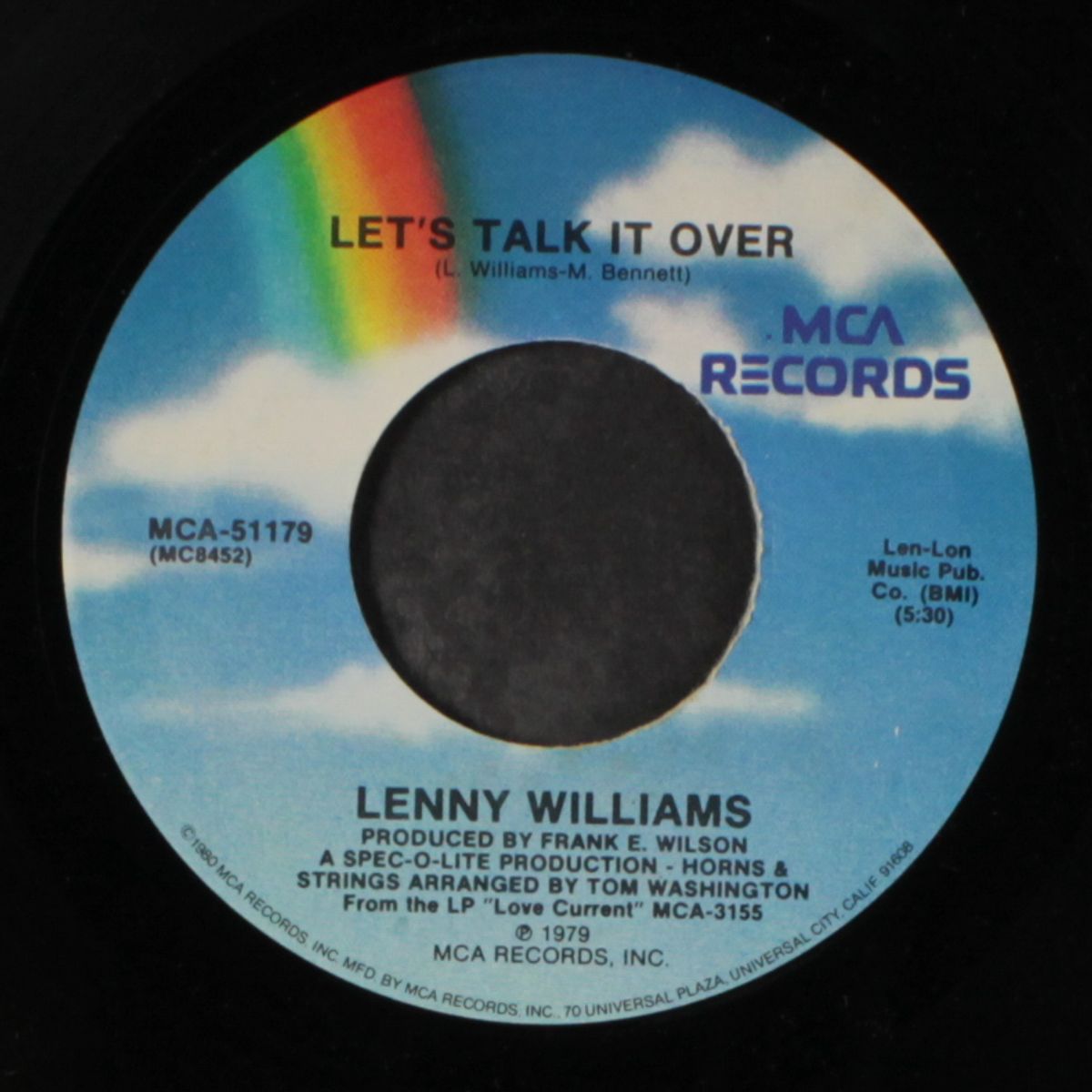freefall / let's talk it over by LENNY WILLIAMS