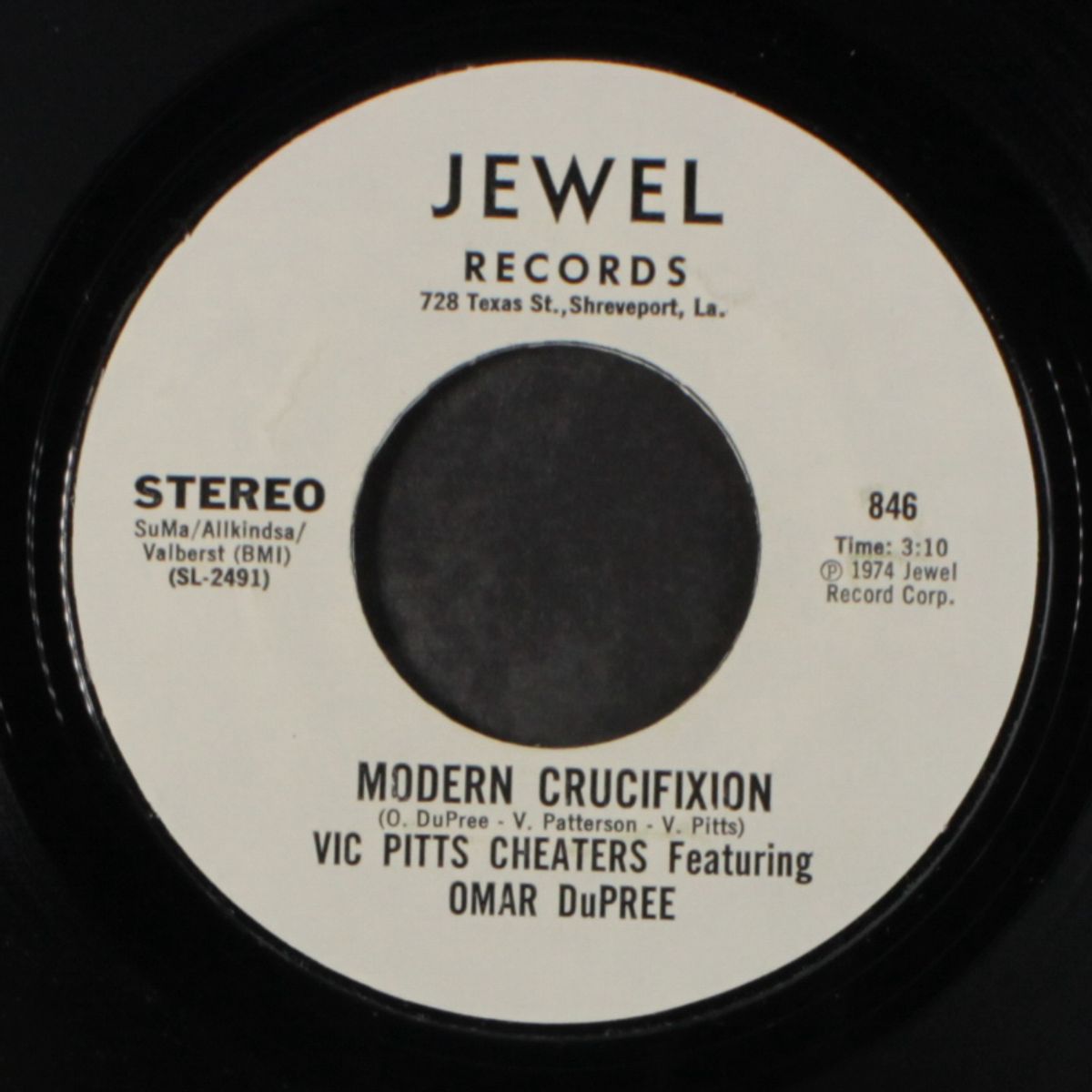 modern crucifixion / mono by VIC PITTS
