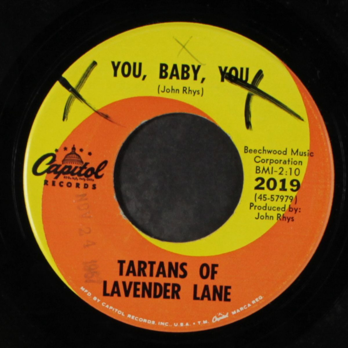 you, baby, you / lovers of the world unite by TARTANS OF LAVENDER LANE