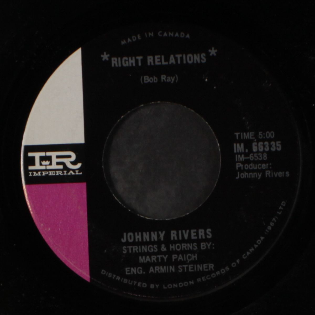 right relations / a better life by JOHNNY RIVERS
