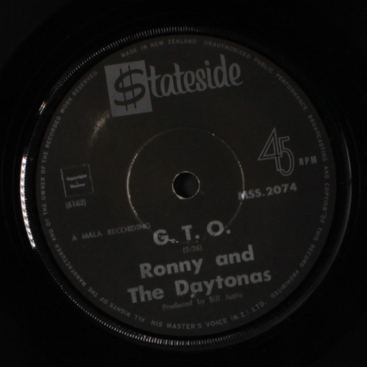 g.t.o. / hot rod baby by RONNY & DAYTONAS
