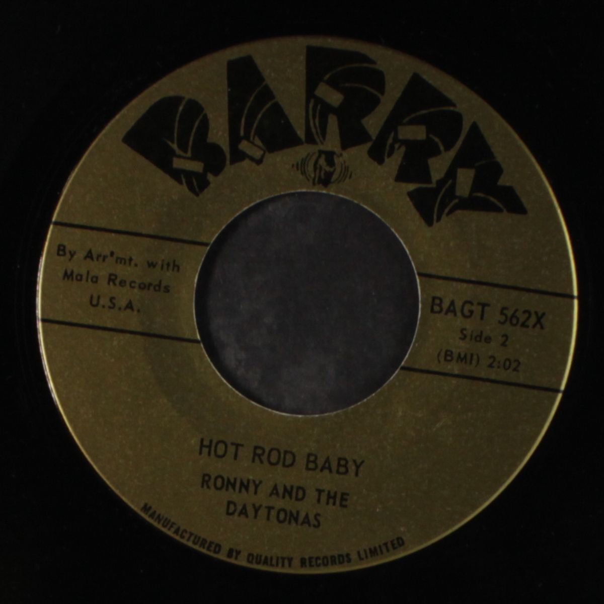 g.t.o. / hot rod baby by RONNY & DAYTONAS