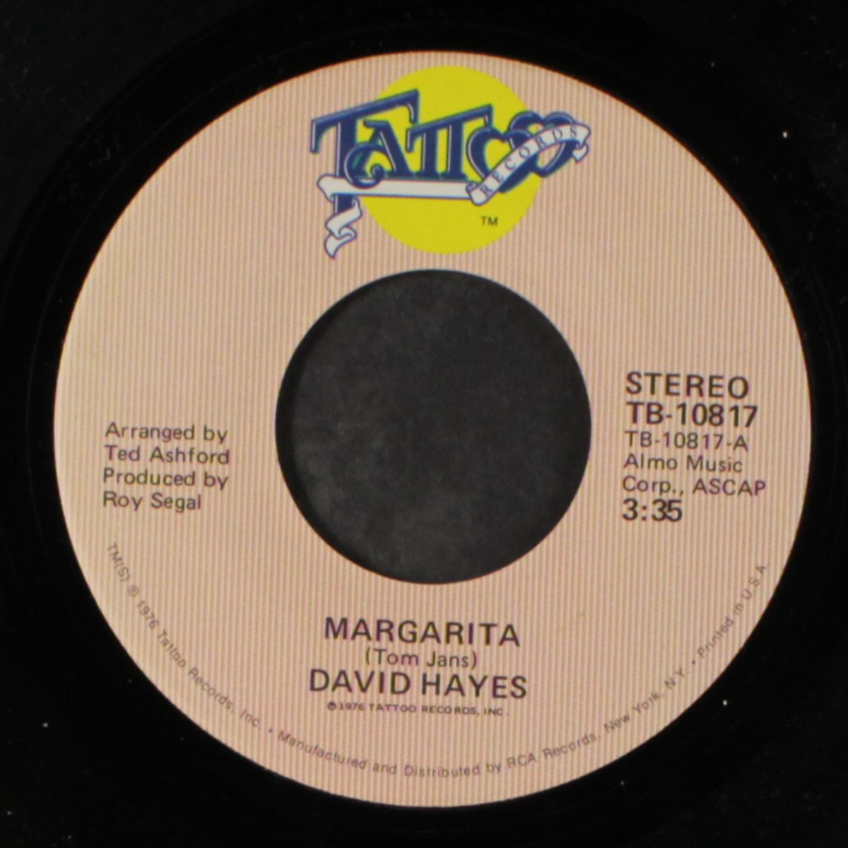 margarita / lacy lady by DAVID HAYES