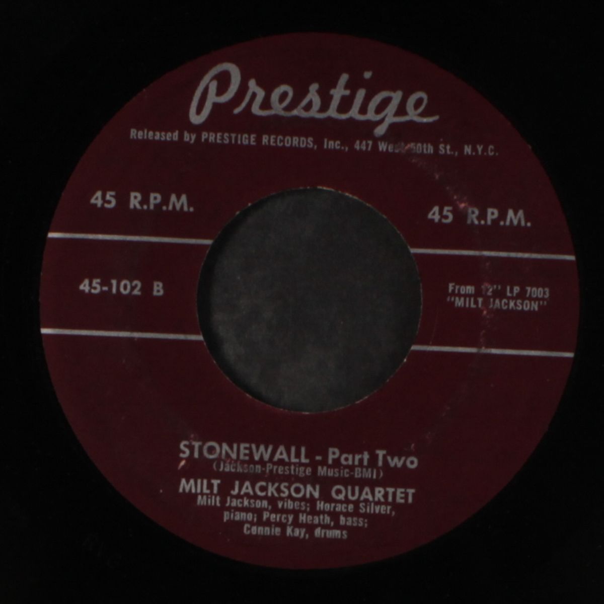 stonewall / part 2 by MILT JACKSON