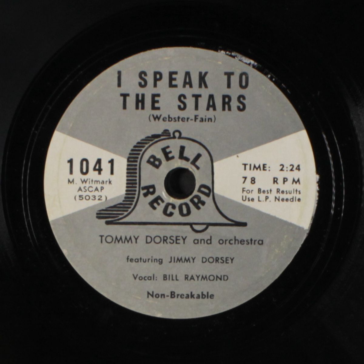 wanted / i speak to the stars by TOMMY DORSEY