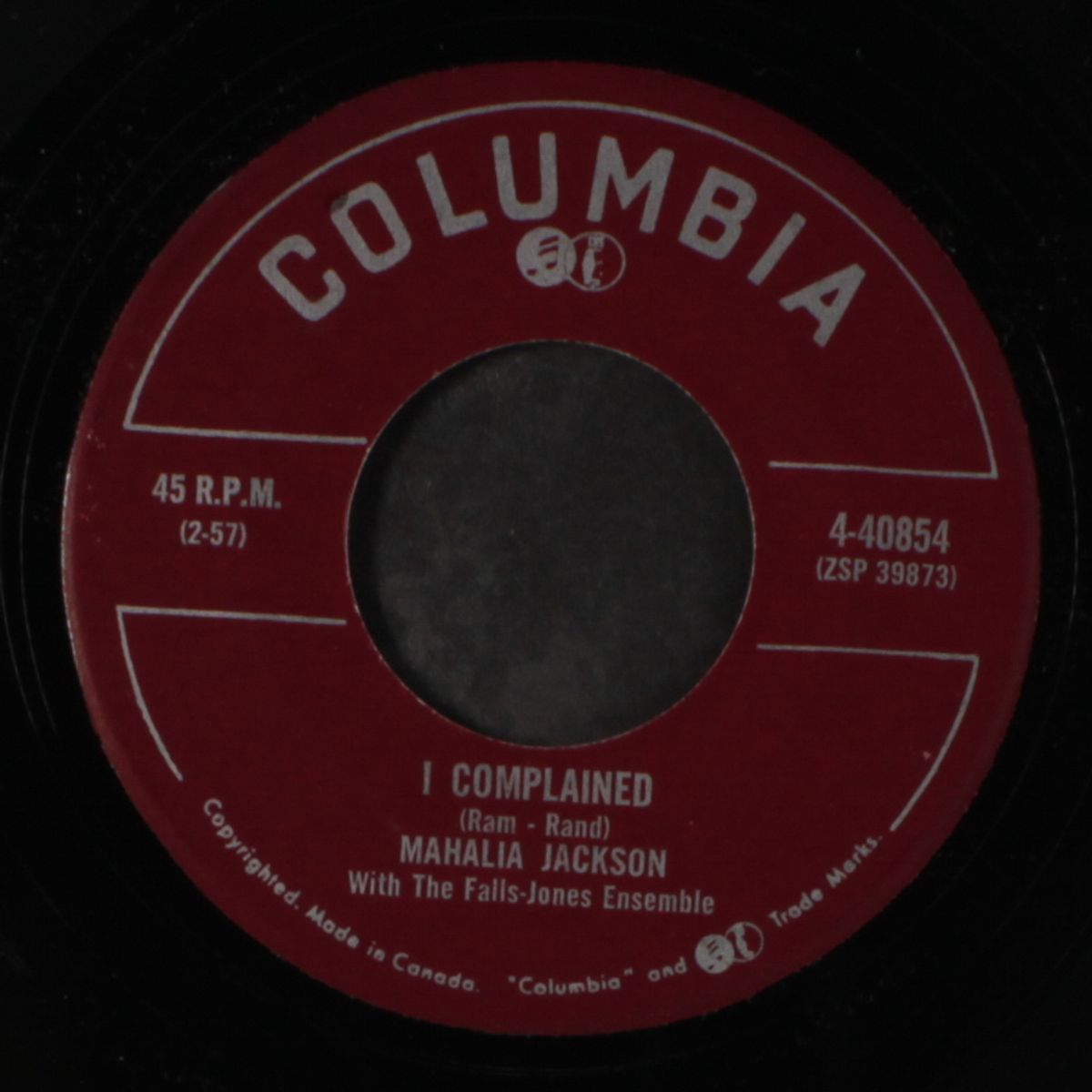 god is so good / i complained by MAHALIA JACKSON