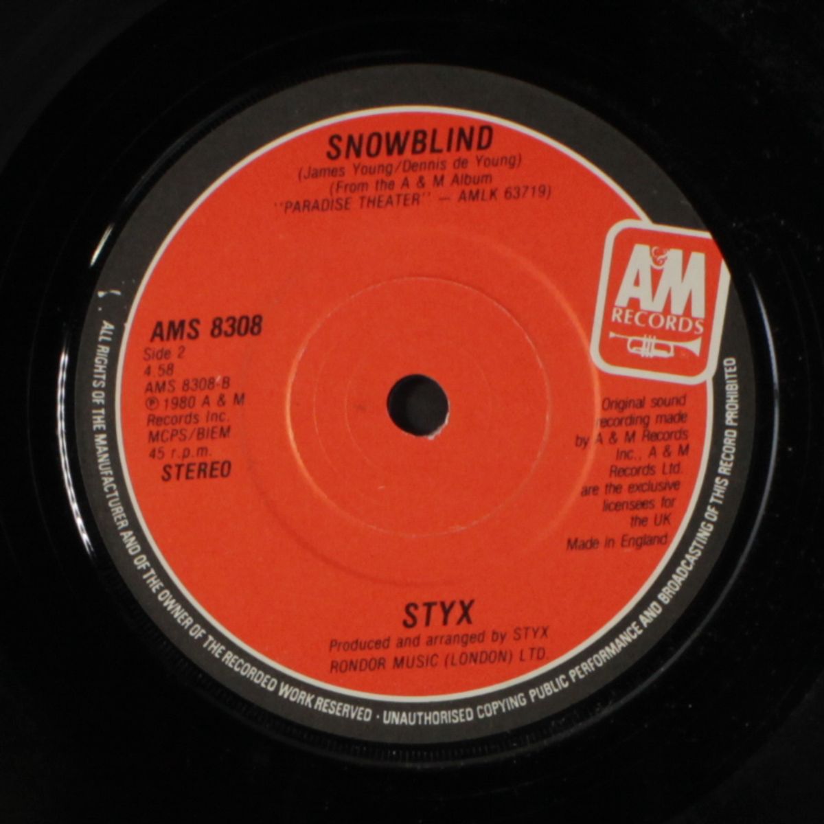 mr. roboto / snowblind by STYX