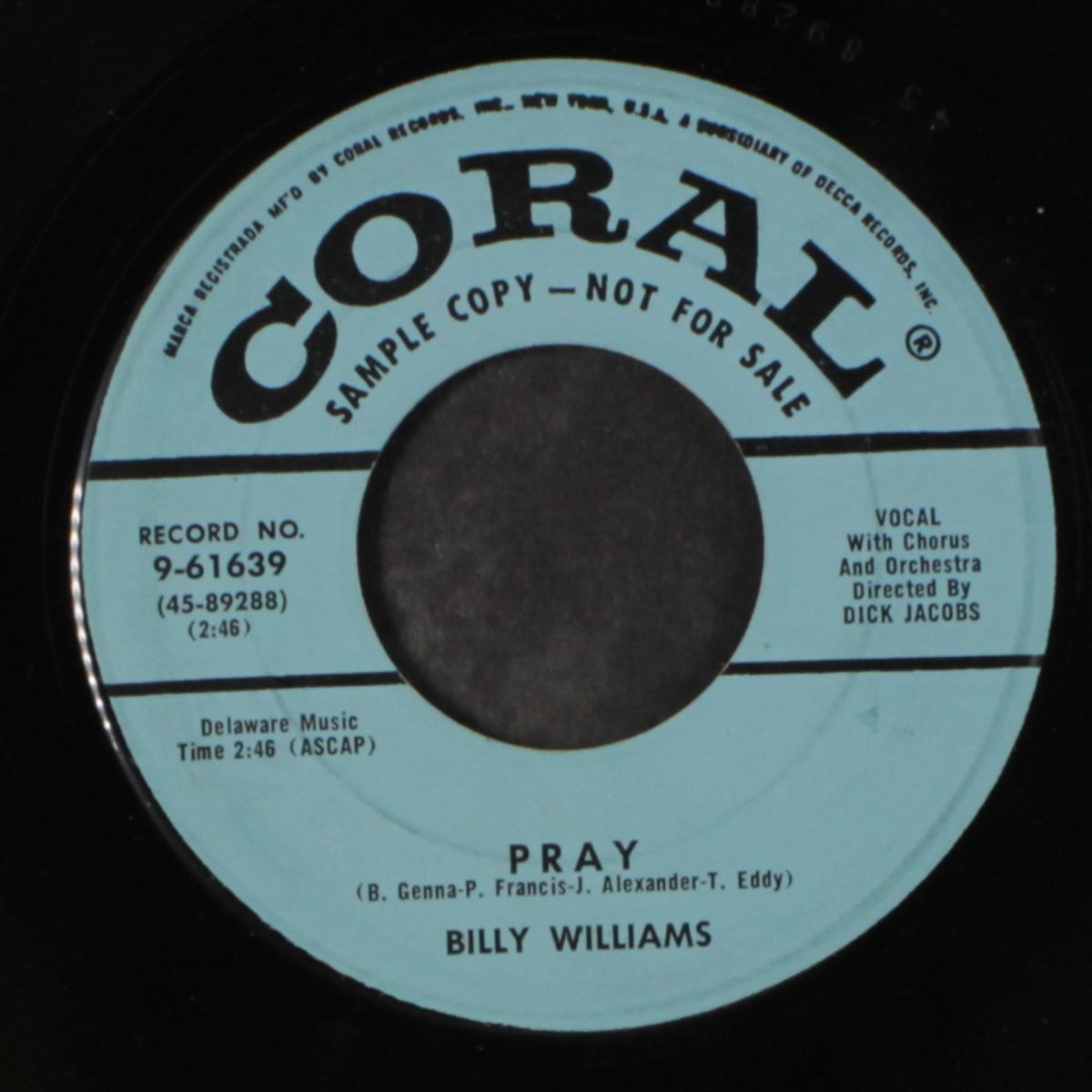 pray / you'll reach your star by BILLY WILLIAMS