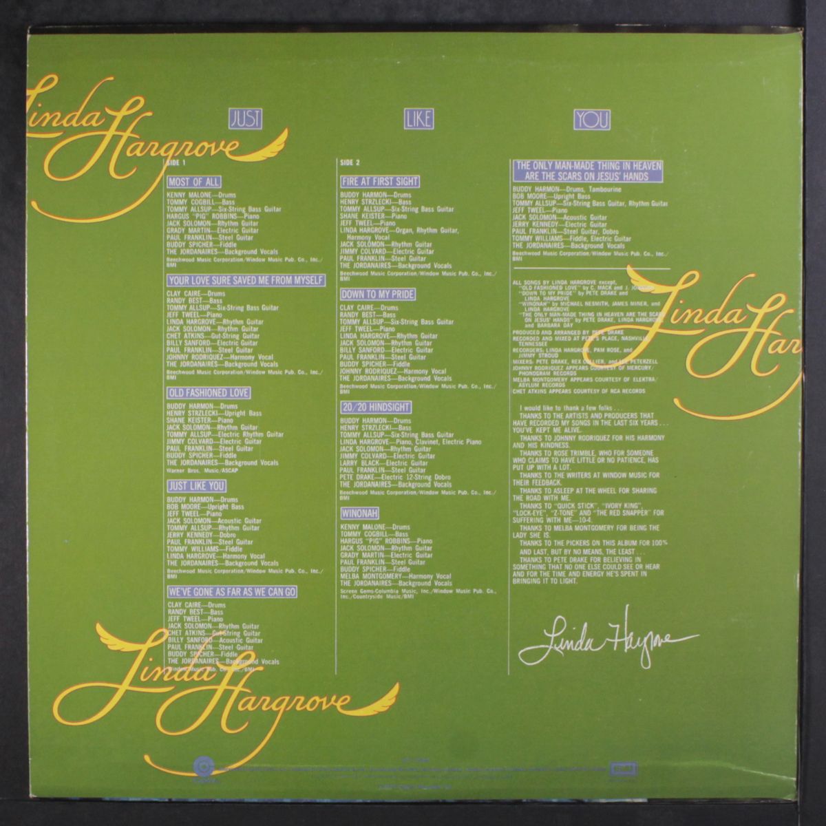 just like you by LINDA HARGROVE