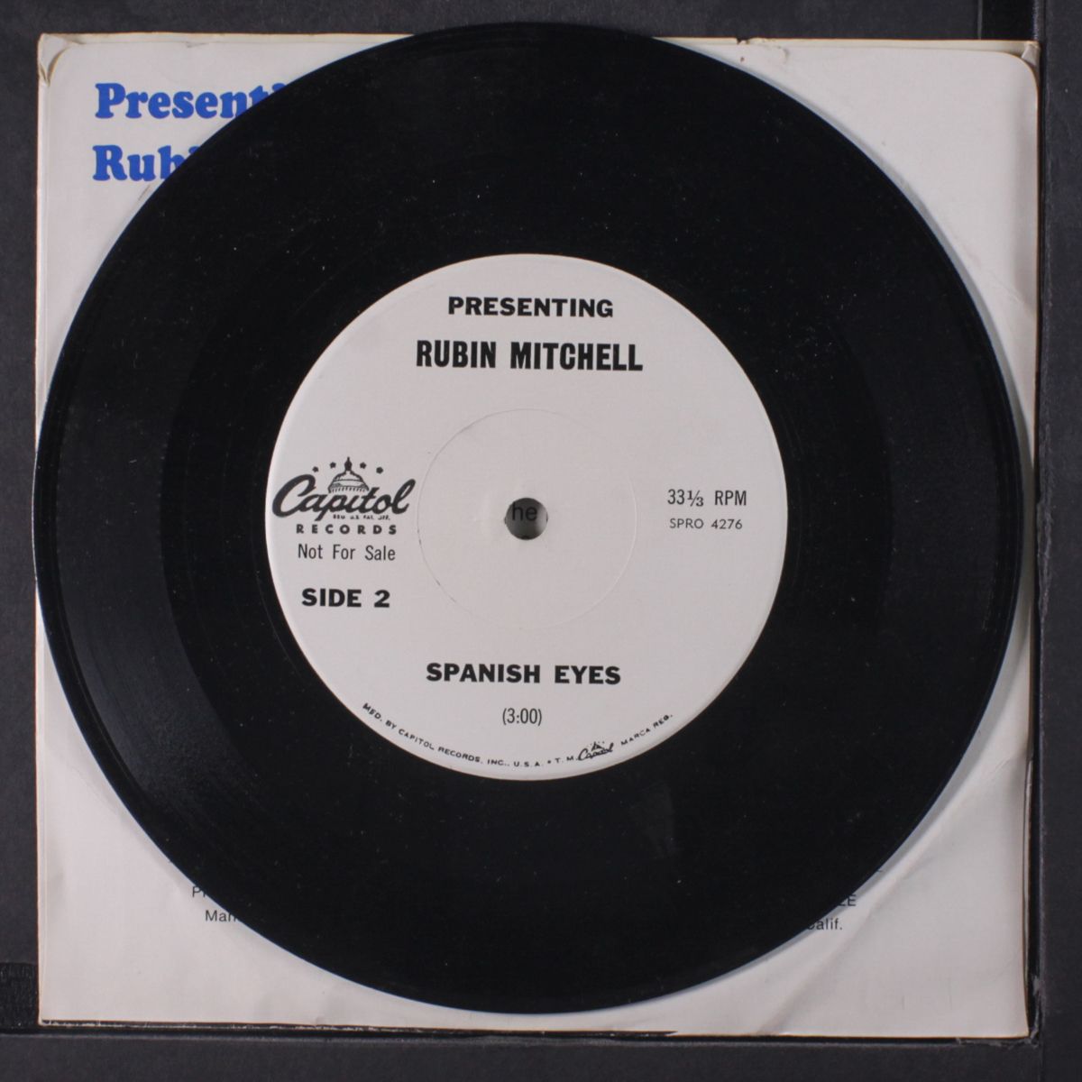 my liza jane / spanish eyes by RUBIN MITCHELL