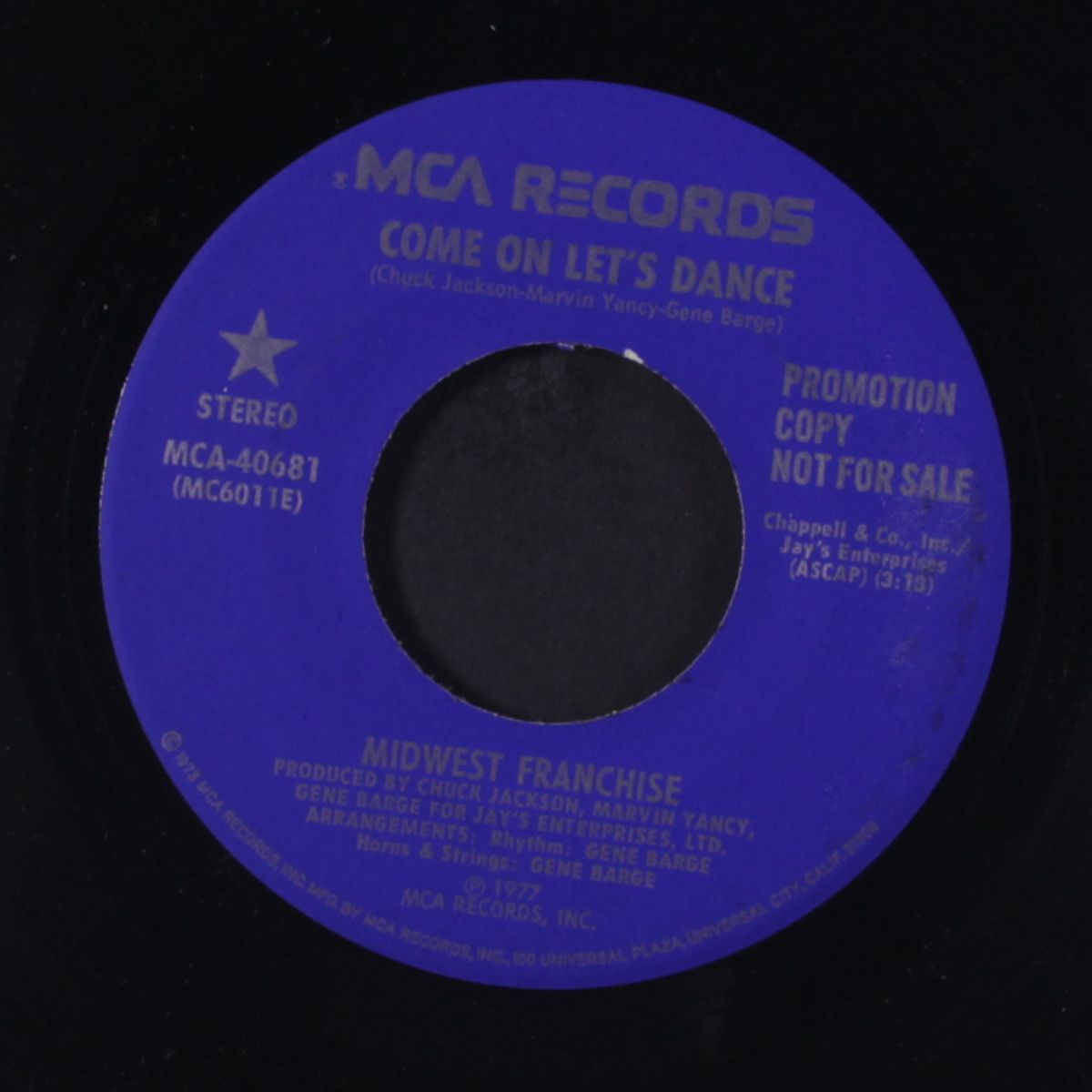 come on let's dance / mono by MIDWEST FRANCHISE
