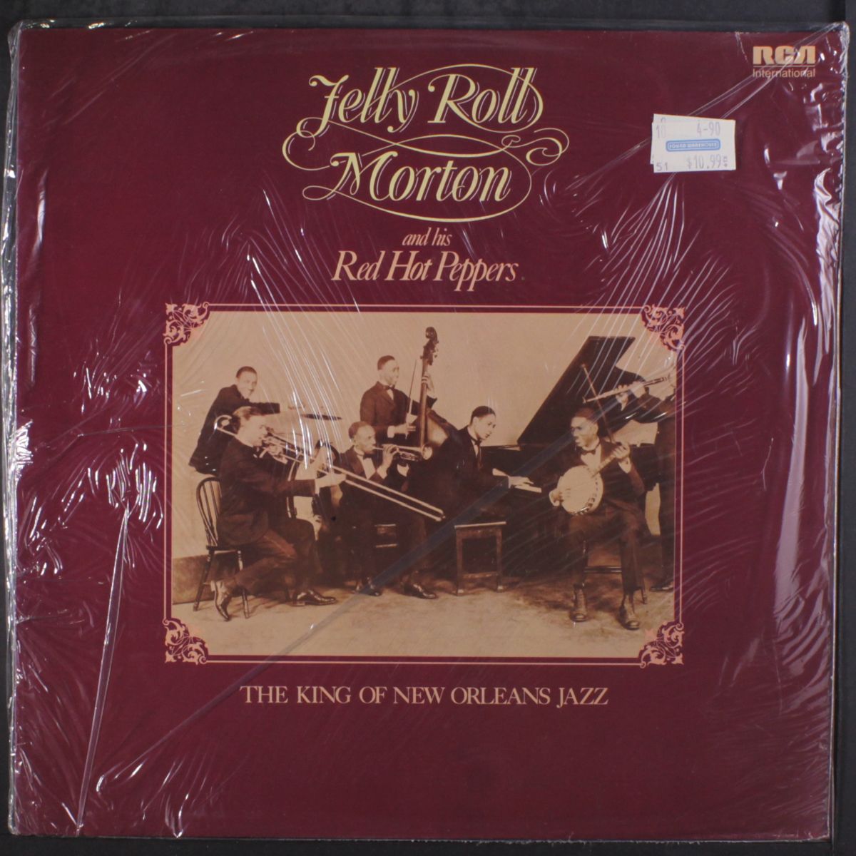 king of new orleans jazz by JELLY ROLL MORTON