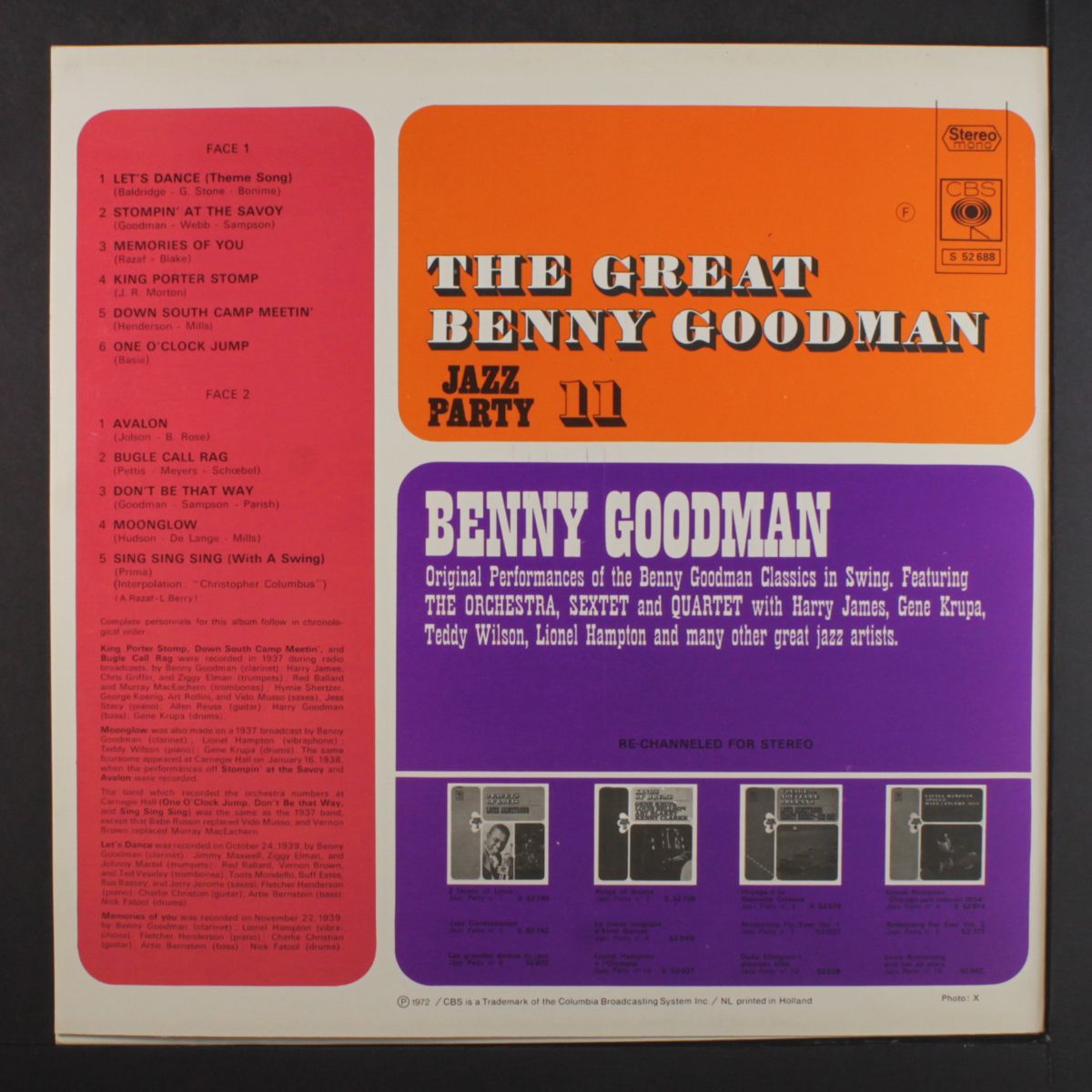 the great by BENNY GOODMAN